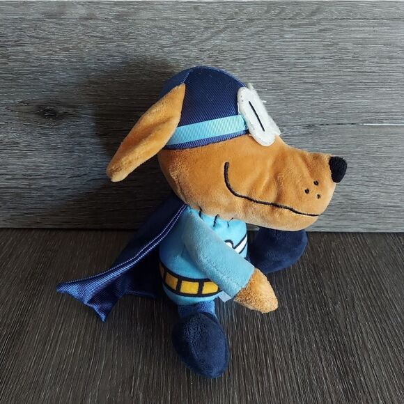 Dog Man Bark Knight Plush 8" - Picture 2 of 4